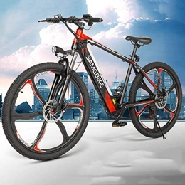 CHEIRS Bicicletas de montaña eléctrica CHEIRS Bicicleta de montaña eléctrica de 26", Motor de 350 W, batería de Iones de Litio extraíble de 36 V y 8 Ah, hasta 35 km / h con, para Ejercicio en Bicicleta al Aire Libre