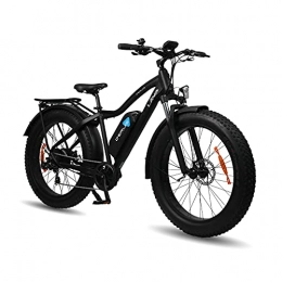 DERUIZ Bicicleta DERUIZ Lava 26" Bicicleta Eléctrica Fat Bike 48V 624Wh