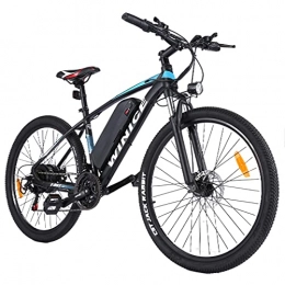 Winice Bicicletas de montaña eléctrica Wince Bicicleta eléctrica e-Bike, 27.5 Pulgadas e-Bike Bicicleta de montaña / batería de Litio extraíble de 36V 10.4AH / Palanca de Cambios Shimano de 21 velocidades