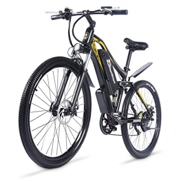 WZW Bicicleta WZW M60 Bicicleta Electrica por Adultos - 27, 5 Pulgadas 500W Bicicleta eléctrica - 48V / 15Ah Retirable Litio Batería montaña Bicicleta Profesional 7 Velocidad Engranajes