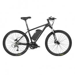 YIZHIYA Bicicletas de montaña eléctrica YIZHIYA Bicicleta electrica, Bicicleta de montaña eléctrica de 26 Pulgadas para Adultos, 48V 10A 350W, Velocidad máxima 25 km / h, Ciclismo al Aire Libre Viajes al Trabajo E-Bike, Black Gray