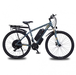 YZ-YUAN Bicicleta YZ-YUAN Adultos Bicicleta eléctrica 29 Pulgadas Velocidad 48V 12A 1000W MTB Engranajes de suspensión Completa Frenos de Disco Dual Bicicleta de montaña Motor Bicicleta de montaña para Hombres A