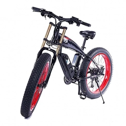 ZOSUO Bicicleta ZOSUO Adulto 26 Pulgadas Aleación De Aluminio para Aviación Bicicleta Electrica E-Bike De Montaña Motor De 1000 W, Batería De 48V13AH Transmisión Shimano De 7 Velocidades Ciclomotor Eléctrico