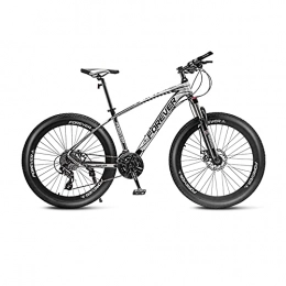 XIAXIAa Bicicletas de montaña Fat Tires Bicicleta, bicicleta de montaña de 27, 5 pulgadas, bicicleta de choque de 27 velocidades, para adultos, con marco de aleación de aluminio ultraligero, fácil de instalar, se adapta a varios terreno