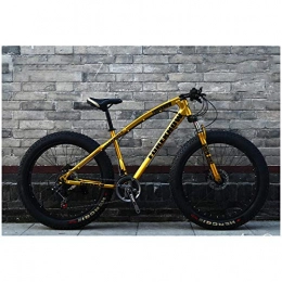Dengjiam Bicicleta Dengjiam Bicicleta de montaña para Unisex-Gold