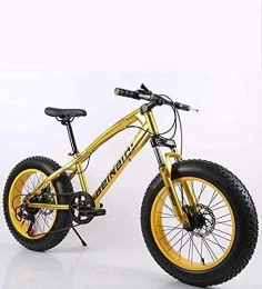 GQQ Bicicleta GQQ Bicicleta de Velocidad Variable, Bicicleta de Montaa Fat Tire Men 's, Frenos de Disco Doble / Bicicletas con Cuadro de Carbono de Alto Contenido de Carbono, Bicicleta de Playa para Motos de Niev