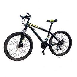 mengzhifei Bicicleta 26 pulgadas 24 velocidades bicicleta de montaña adultos hombres y mujeres Hongze de acero al carbono bicicleta de carretera doble disco freno