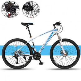 FDSAG Bicicletas de montaña Bicicleta De Montaña 26 Pulgadas con Frenos De Doble Disco De 27 Velocidades Marco De Aleación De Aluminio / Ruedas, Completa Antideslizante Bicicleta