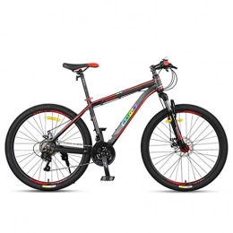 WYLZLIY-Home Bicicletas de montaña Bicicleta de montaña Mountainbike Bicicleta De 26 pulgadas de bicicletas de montaña, bicicletas marco de aluminio de aleación, doble disco de freno y suspensión delantera, de 26 pulgadas de radios de