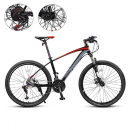 FDSAG Bicicletas de montaña Bicicletas De Montaña 27.5 Pulgadas 33 Velocidades Engranajes Completa Frenos De Doble Disco Asiento Ajustable para Hombres Y Mujeres para Adultos