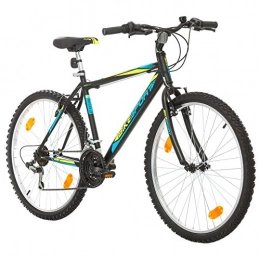 BIKE SPORT LIVE ACTIVE Bicicletas de montaña Bikesport Active Bicicleta de montaña Tamao de Rueda 26" Tamao de Cuadro: 46 cm, 18 velocidades (Negro Azul Verde, XL)