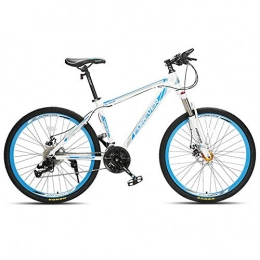 Chengke Yipin Bicicletas de montaña Chengke Yipin Bicicleta de Bicicleta de montaña Bicicleta de Velocidad Variable para Adultos Bicicleta de montaña de 24 Pulgadas y 24 velocidades para Estudiantes Que Absorbe los Golpes-Azul