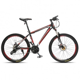 Chengke Yipin Bicicletas de montaña Chengke Yipin Bicicleta de Bicicleta de montaña Bicicleta de Velocidad Variable para Adultos Bicicleta de montaña de 24 Pulgadas y 24 velocidades para Estudiantes Que Absorbe los Golpes-Rojo