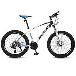 Chengke Yipin Bicicletas de montaña Chengke Yipin Bicicleta de montaña Monociclo Unisex Bicicleta de montaña de 27, 5 Pulgadas para Estudiantes Bicicleta de Carretera de Velocidad Variable-Blanco Azul_21 velocidades