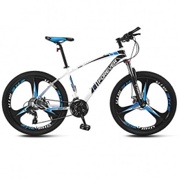 Chengke Yipin Bicicletas de montaña Chengke Yipin Mountain Bike Outdoor Bike 26 Inch Student Mountain Bike Speed Bike-Blanco Azul_27 velocidades