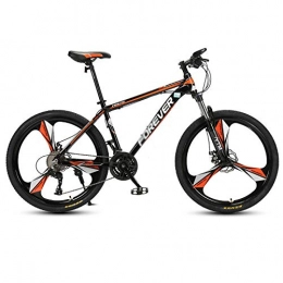 Chengke Yipin Bicicletas de montaña Chengke Yipin Outdoor Mountain Bike Bicycle Speed Bicycle 26 Inch One Wheel Aluminum Frame Student Youth Shock-Absorbing Mountain Bike-Naranja_27 velocidades