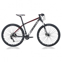 Deed Bicicleta DEED Flame 291 - Freno de Disco hidrulico para Hombre, 45 cm, Color Blanco y Negro