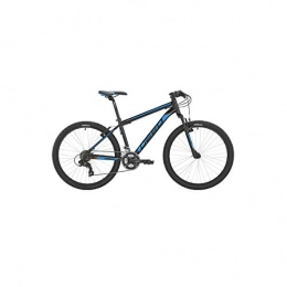 Deed Bicicleta DEED Hoop 21SP - Frenos de llanta para Hombre (26 Pulgadas, 35 cm), Color Negro y Azul
