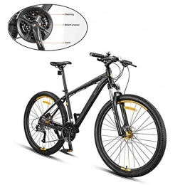 FDSAG Bicicletas de montaña FDSAG Adulto Bicicleta De Montaña, 27.5 Pulgadas, 27 Velocidades, Velocidad Variable, Todoterreno, Completa De Aluminio Bicicleta De Montaña De Absorción De Choque Duradera