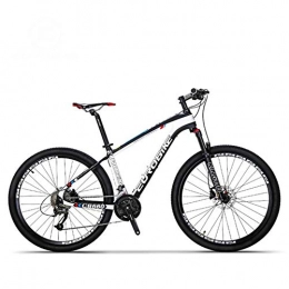 KT Mall Bicicleta KT Mall 27, 5 Pulgadas Variable de Bicicletas de montaña de suspensin de Velocidad Completa Frenos de Doble Disco Fat Tire Off-Road de la Bici Adulta Estudiante Deportes al Aire Libre, 1, 27 Speed