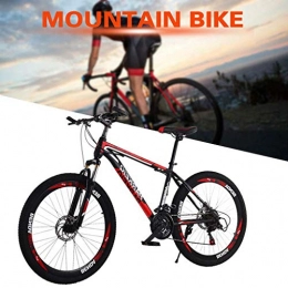 LUNAH Bicicletas de montaña LUNAH Bicicleta de montaña de 26 Pulgadas para Hombres Bicicleta de montaña de Carretera Todoterreno con Frenos de Doble Disco de 21 velocidades