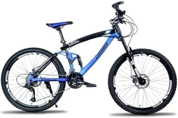 Generic Bicicleta Mountain Bike, Bicicleta de montaña Bicicleta de montaña Estudiante 26 Pulgadas Descenso Off-Road Doble Freno de Disco 27 ​​Velocidad Bicicleta de montaña Bicicleta para Adultos Bi