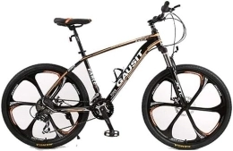 Generic Bicicletas de montaña Mountain Bike, Bicicleta de montaña Bicicleta de montaña rígida Unisex 24 / 27 / 30 Velocidades 26 Pulgadas Ruedas de 6 radios Cuadro de Aluminio Bicicleta con Frenos de Disco y horqui