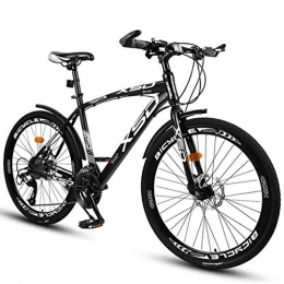 Qj Bicicleta Qj MTB 26" Bicicletas de montaña de Doble suspensin Completa del Marco MTB Peso Ligero de Acero al Carbono del Freno de Disco para Las Mujeres de los Hombres, 27speed