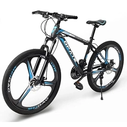 SHANJ Bicicleta SHANJ Bicicleta de Montaña de 24 / 26 Pulgadas para Hombres y Mujeres, Bicicletas MTB de Ciudad a travé para Adultos, Horquilla de Suspensión, 21-30 Velocidades, Frenos de Doble Disco