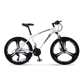 TBNB Bicicletas de montaña TBNB Bicicleta de montaña para jóvenes / Adultos de 24 / 26 Pulgadas, Bicicleta Urbana para Hombres y Mujeres, 21-30 velocidades, Horquilla de suspensión y Freno de Disco, Bicicleta de Carretera de