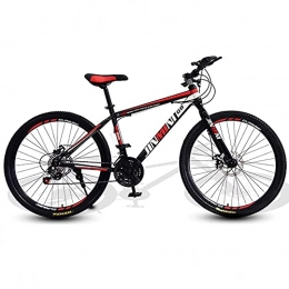 TBNB Bicicleta TBNB Bicicletas de montaña para Adultos de 24 / 26 Pulgadas, Bicicletas de montaña para Hombres y Mujeres de 21 a 27 velocidades, Bicicletas de Carretera para jóvenes con Frenos de Disco y horquill