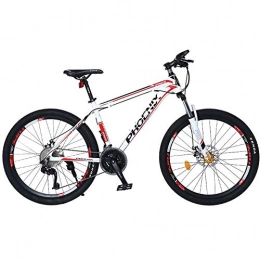 XMIMI Bicicleta XMIMI Bicicleta de montaña Bicicleta Amortiguador Racing Frenos de Disco Cambio de Bicicleta Cambio de aleación de Aluminio Unisex Adulto 30 Velocidad