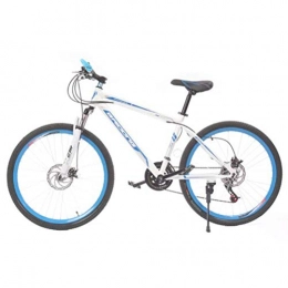 YOUSR Bicicleta YOUSR Bicicleta De Montaña Boy Outdoor Travel Bike, 20 Pulgadas City Road Bicicleta Bicicleta De Estilo Libre White Blue