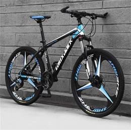 YOUSR Bicicleta YOUSR Bicicleta De Montaña De Velocidad Variable Todoterreno, Bicicleta De Montaña con Amortiguación De 26 Pulgadas Black Blue 21 Speed