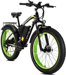 26' Electric Bikes Fat Tire Mountain Bike with 48V 13Ah Removable Li-Ion Battery Dual Hydraulic Disc