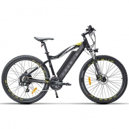 AIAI Electric Mountain Bike 27.5 Inch E Bike, 400W 48V 13Ah Mountain Bike, 5 Level Pedal Assist, Suspension Fork, Oil Disc Brake, Powerful Electric Bicycle