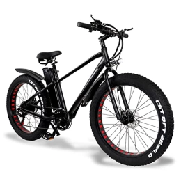 Electric oven Electric Mountain Bike 750W Ebike 26" Fat Tire Electric Bike 28 Mph Electric Computer Bike, with Removable 48v 20ah Lithium Battery, Professional 7 Speed Gears (Number of speeds : 7, Size : 92cm(168-200cm))