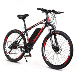 AWJ Electric Mountain Bike Adult Electric Bike 250W 36V Lithium Battery Electric Mountain Bike 27 Speed Electric Off-Road Bicycle