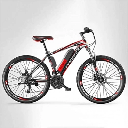 CCLLA Bike Adult Mens Mountain Electric Bike, 250W Electric Bikes, 27 speed Off-Road Electric Bicycle, 36V Lithium Battery, 26 Inch Wheels (Color : A, Size : 10AH)