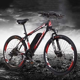 AKEFG Bike AKEFG 36V 250W Electric Bike Electric Mountain Bike 26inch E-Bike 27 Speeds Mens Sports Mountain Bike Lithium Battery Hydraulic Disc Brakes