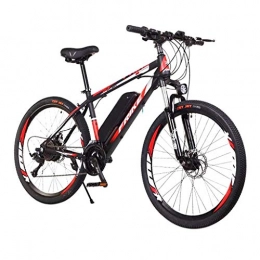 AMIHOOL Electric Mountain Bike AMIHOOL Electric Mountain Bike, 36v / 8ah High-Efficiency Lithium Battery-Range Of Mileage (Black)