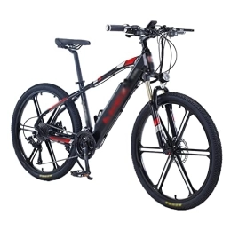  Bike Bicycles for Adults New Electric Bike 21 Speed 13AH 48V Aluminum Alloy Electric Bicycle Built-in Lithium Battery Road Electric Bicycle Mountain Bike (Color : Black)