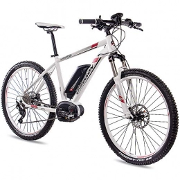 CHRISSON 27.5/E-Bike//2.010S Deore 640Bosch Pline Power PACK400Matt White, 52 cm