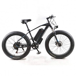 cuzona Bike cuzona bike 1000W Electric Fat bicycle 48V lithium battery ebike electric mountain bike Beach Bikes Cruiser Electric Bicycles-Black_blue_Russian_Federation