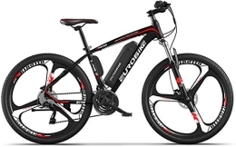 RDJM Electric Mountain Bike Ebikes, Electric Bikes for Adults 26" Mountain E Bike 250W 36V 8Ah Removable Lithium Battery 27-Speed Lightweight City Electric Bicycle with 3 Riding Modes for Beaches Snow Gravel Etc
