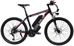 Erik Xian Bike Electric Bike Electric Mountain Bike 26'' E-Bike 350W Electric Mountain Bike with 48V 10AH Removable Lithium-Ion Battery 32Km / H Max-Speed 3 Working Modes 21-Level Shift Assisted for the jungle trails,