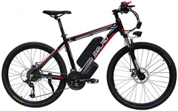 Erik Xian Electric Mountain Bike Electric Bike Electric Mountain Bike 26'' Electric Mountain Bike, 1000W Ebike with Removable 48V 15AH Battery 27 Speed Gear Professional Outdoor Cycling Electric Bicycle for the jungle trails, the sno
