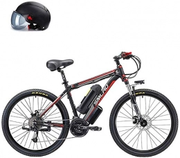 Erik Xian Bike Electric Bike Electric Mountain Bike 26'' Folding Electric Mountain Bike, Electric Bike with 48V Lithium-Ion Battery, Premium Full Suspension And 27 Speed Gears, 500W Motor for the jungle trails, the