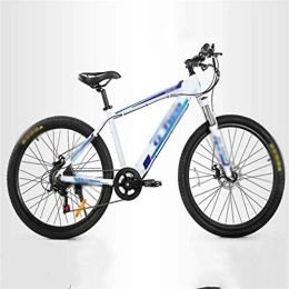 Erik Xian Electric Mountain Bike Electric Bike Electric Mountain Bike 26 in Electric Bikes Double Disc Brake Shock Absorber, 48V / 9.6Ah Invisible Lithium Battery Mountain Bike LED Display Outdoor Cycling Travel Work Out for the jungle