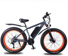 Erik Xian Bike Electric Bike Electric Mountain Bike 26 in Fat Tire Electric Bike for Adults 350W Mountain E-Bike with 36V Removable Lithium Battery and 27 Speed Gear Shift Kit Three Working Modes Maximum Load 330Lb